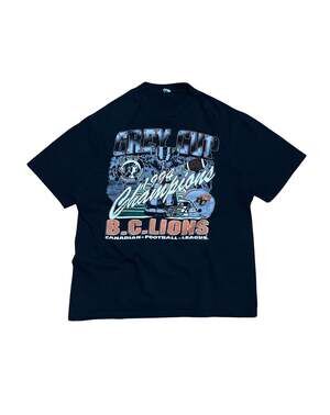 Vintage 1994 Grey Cup Champions B.C. Lions CFL Tee